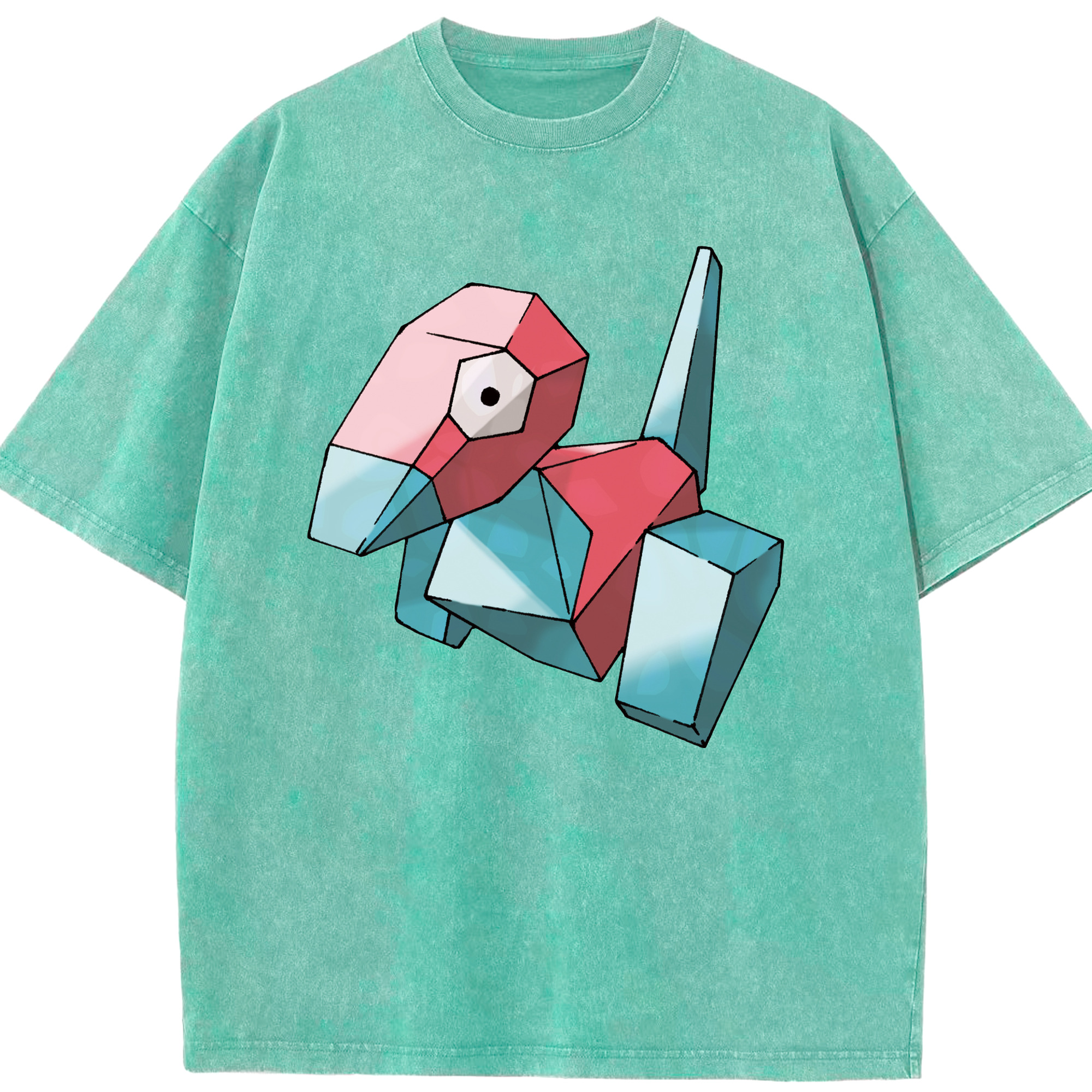 （画像用） ポケットモンスター Pokémon 綿100% ヴィンテージ風 半袖Tシャツ（フロントプリント）